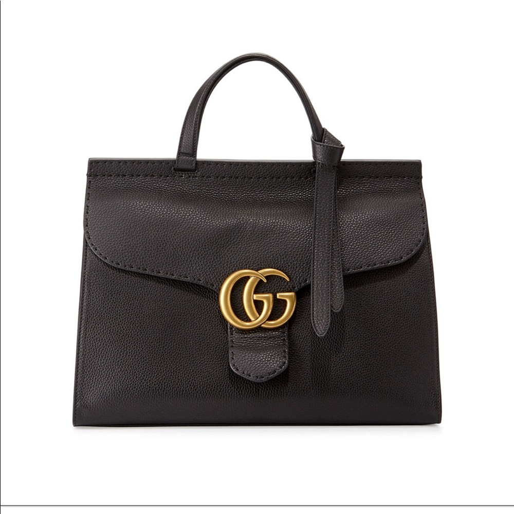 🆕 Gucci GG Marmont Large Top Handle Bag 🖤